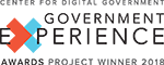 Center for Digital Government - Government Experience Awards Project Winner 2018 logo